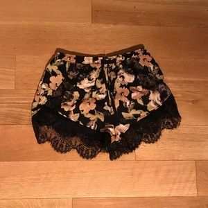 Floral shorts